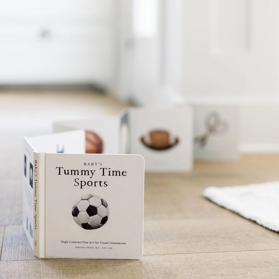 Tummy Time Sports Book - Paige Tate & Co