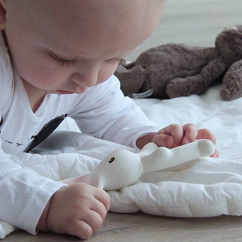 Havah the Bunny Teether  - Tikiri Toys