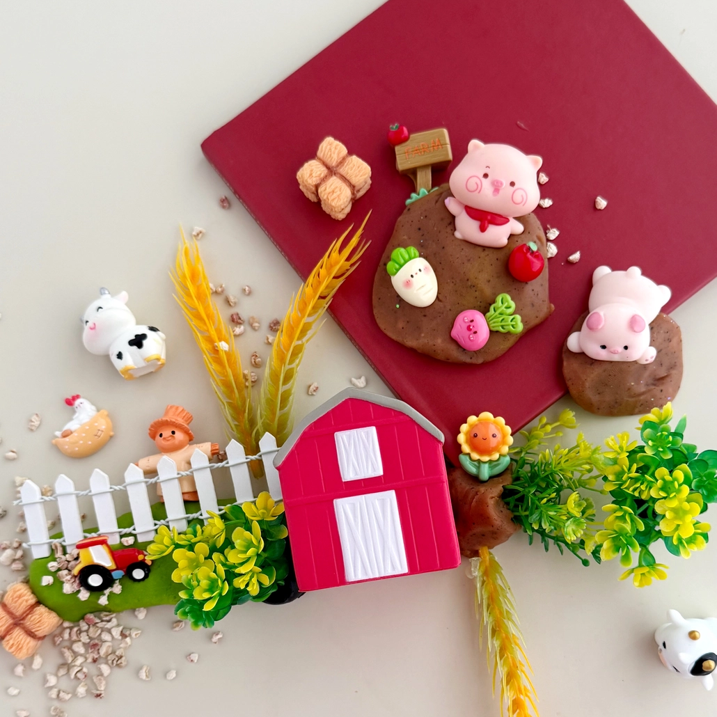 Farm Kiddough Kit - Earth Grown Kids Dough