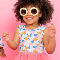Clementine Fruit Tulle Dress - Bird & Bean