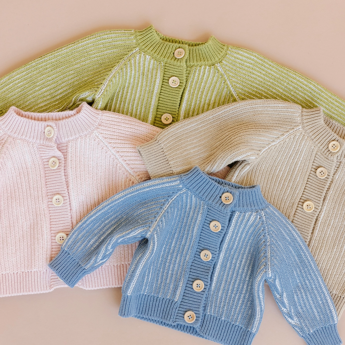 Beige Brioche Cardigan - The Blueberry Hill