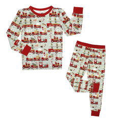Christmas Train Holiday Toddler Pajama Set - Emerson & Friends