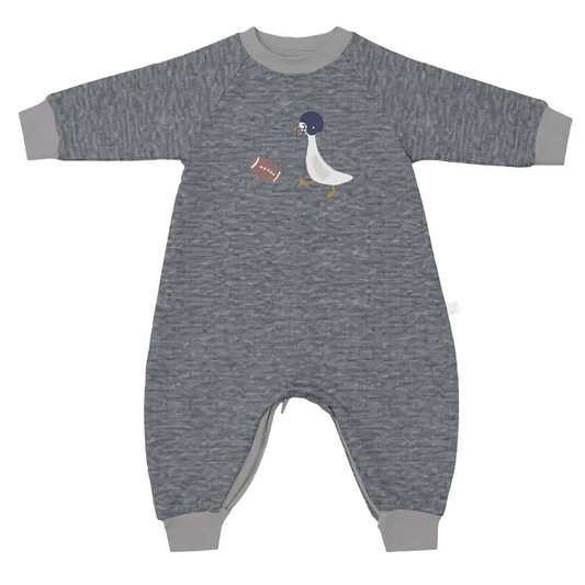 Football Goose Fleece Jumpsuit - Gunamuna