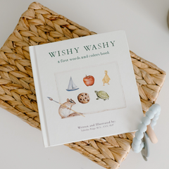 Wishy Washy: First Words and Colores - Paige Tate & Co