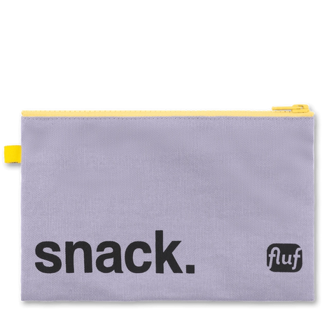 Lavender Zip Snack Bag - Fluf