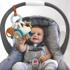Rainbow Bitzy Busy Teething Ring - Itzy Ritzy