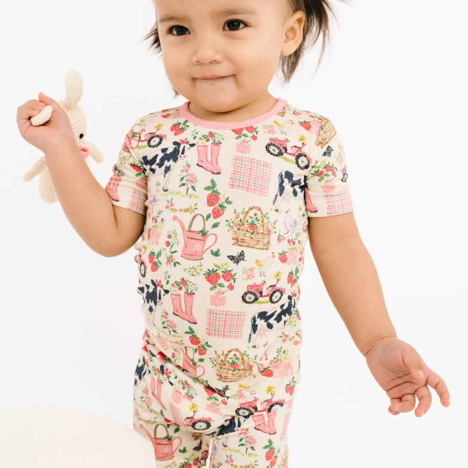 Blooming Homestead Shorts Set - Little One Shop