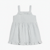Sea Shore Stripe Juliette Seersucker Dress  - Kendi