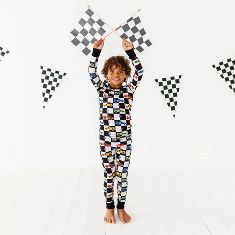 Racecar Pajamas - Kiki + Lulu