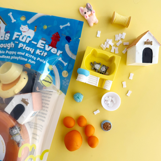Friends Fur-Ever Kiddough Kit - Earth Grown Kids Dough