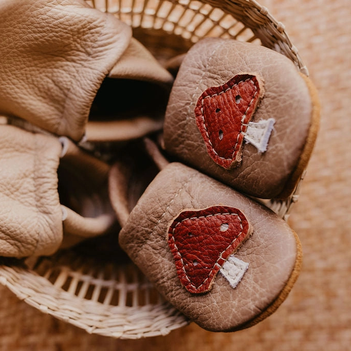 Chai Mushroom Shoes - Starry Knight Designs