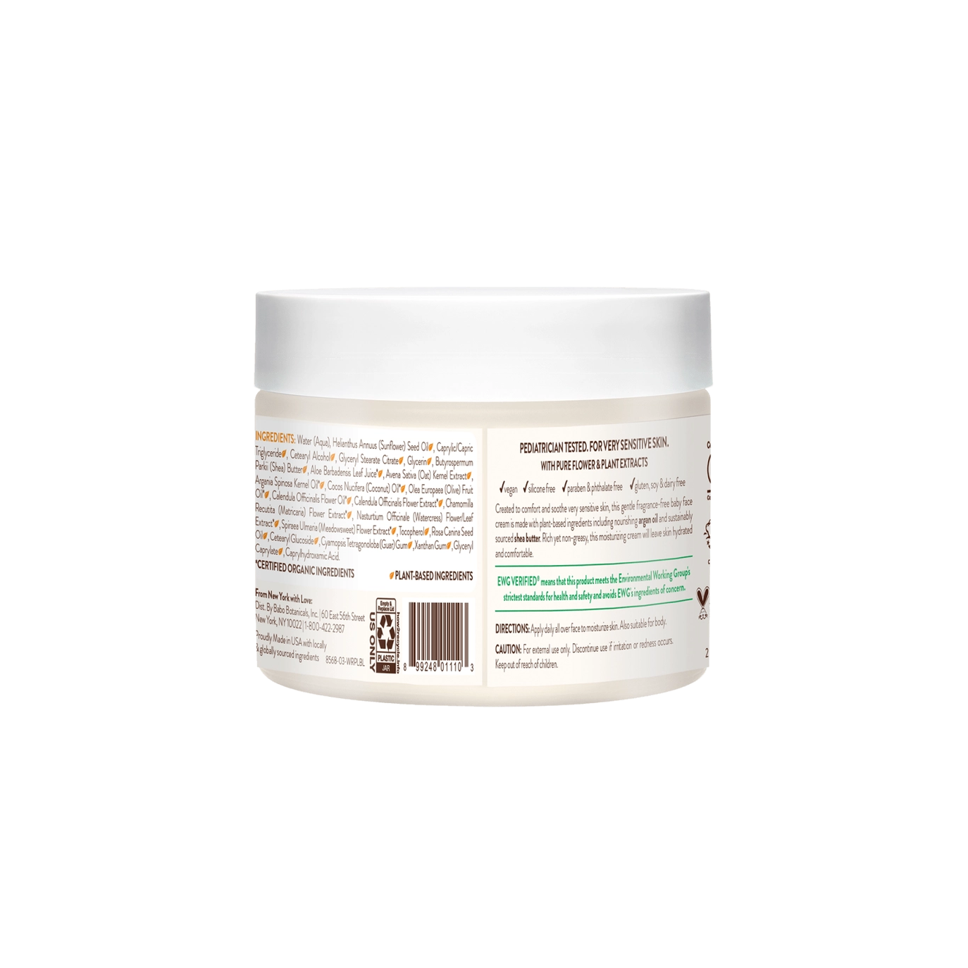 Moisturizing Miracle Face Cream - Babo Botancials