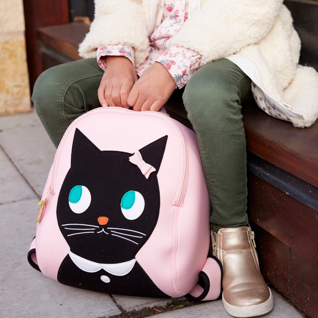 Miss Kitty Preschool Backpack - Dabbawalla Bags