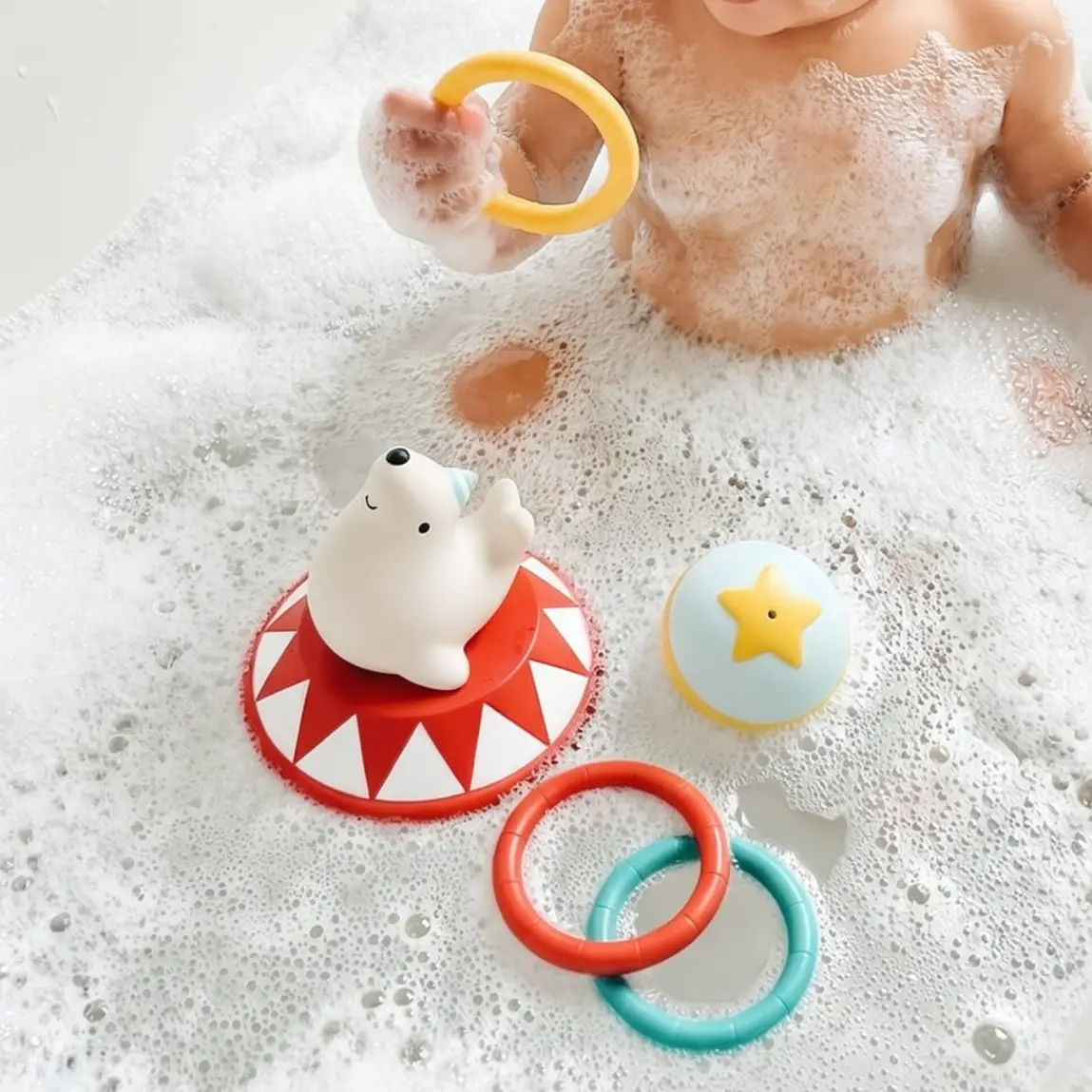 Circus Ring Toss Bath Toy -  Itzy Ritzy