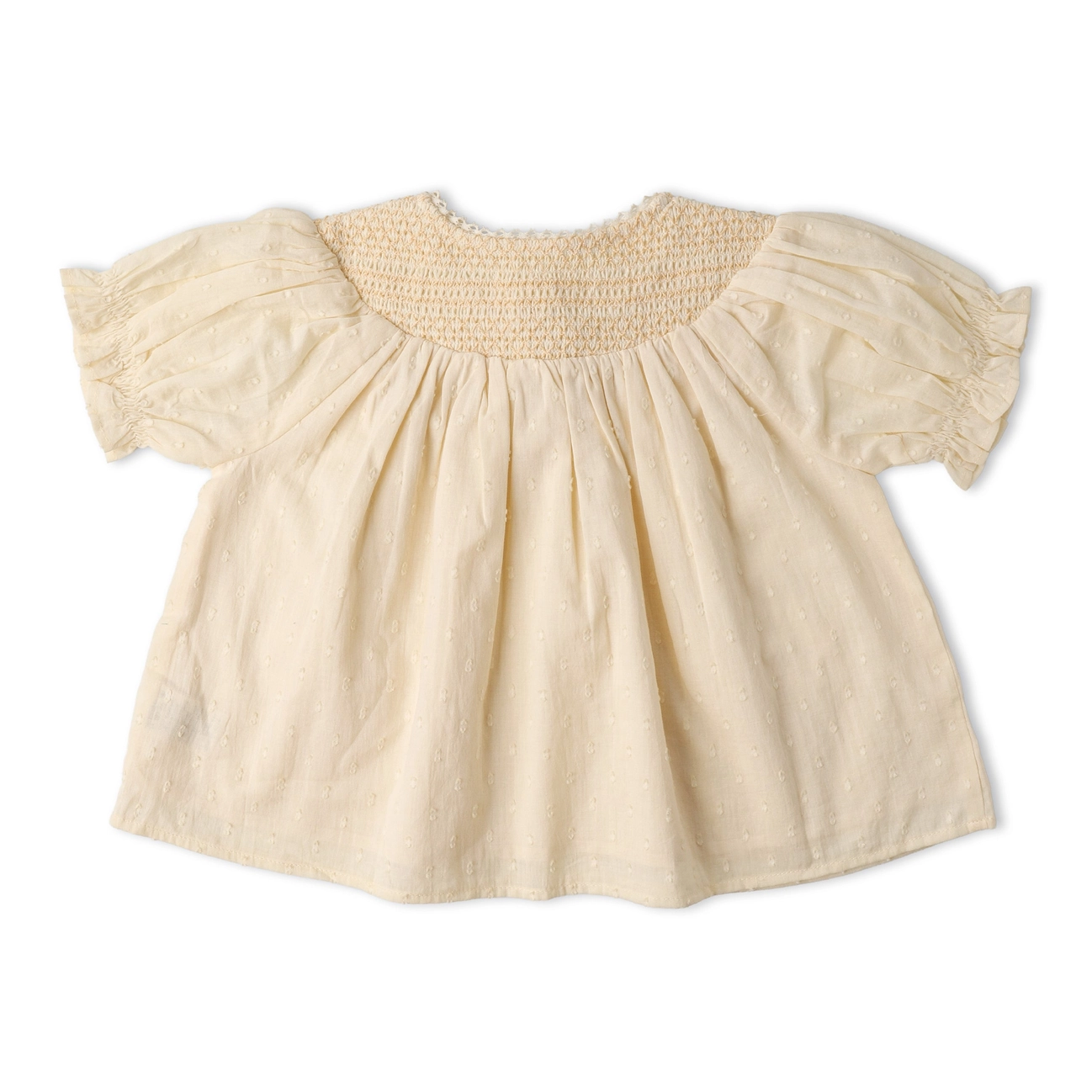 Butter Yellow Smocked Top & Short Set - Makemake Organics