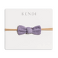 Lavender Corduroy Dainty Bow - Kendi
