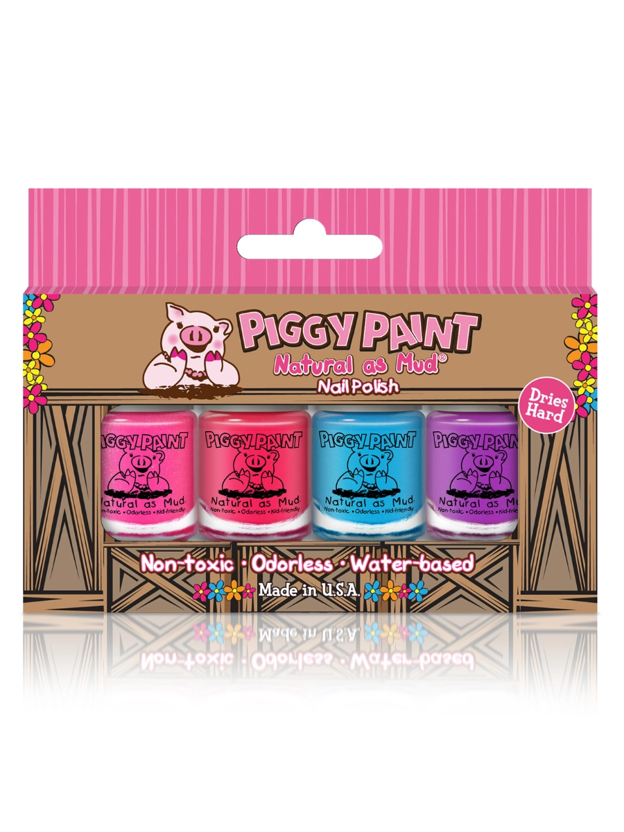 Barn 4 Pack Polish Set  - Piggy Paint