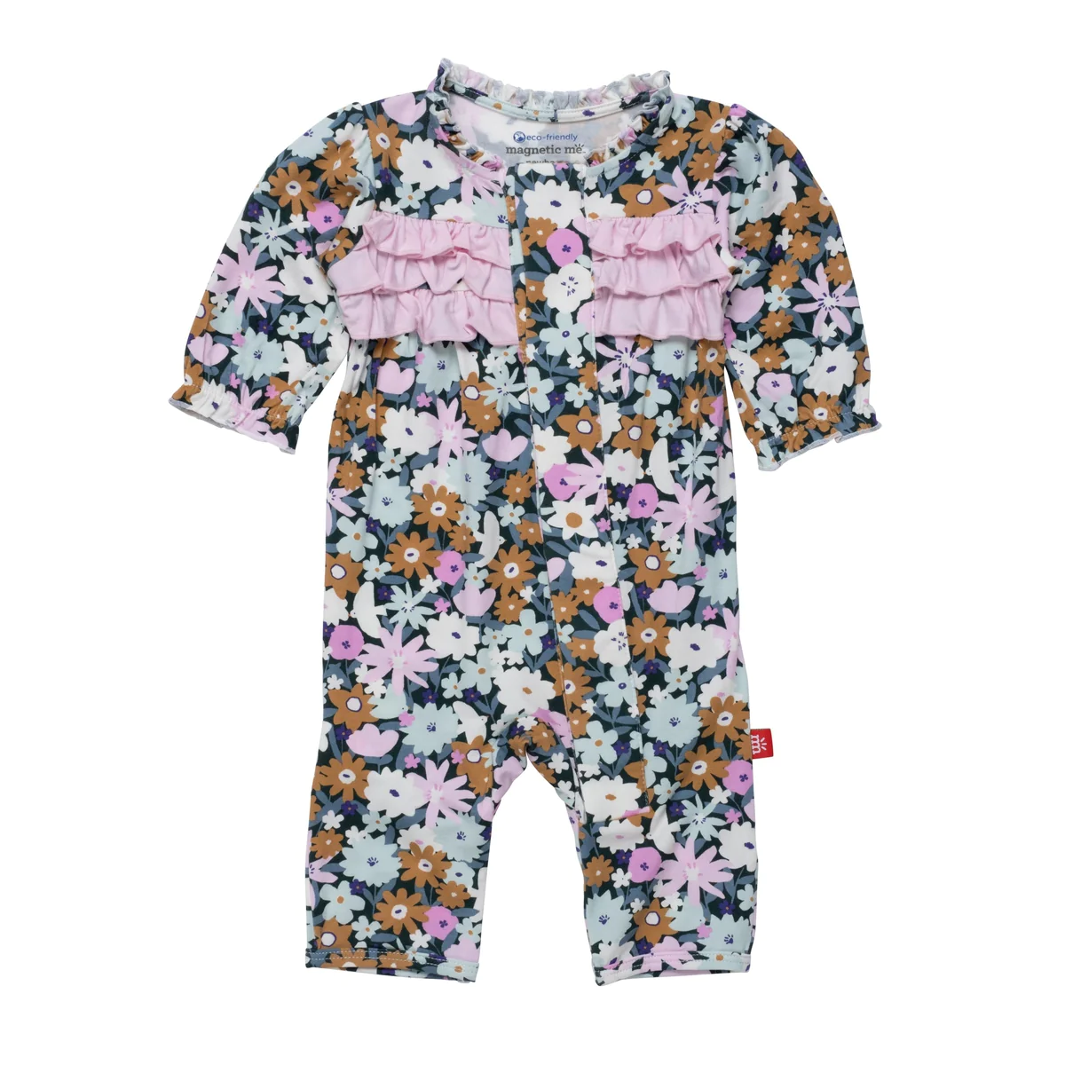 Finchley Ruffle Coverall - Magnetic Me