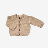 Latte Classic Cardigan - The Blueberry Hill
