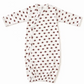 Football Pointelle Gown - SIIX Collection