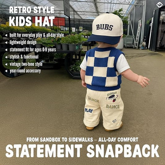 Bubs Two Tone Vintage Cap - Funky Junque