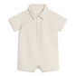 Dune Stripe Mato Seersucker Collared Romper - Kendi