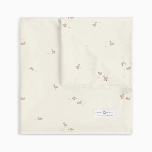Chai & Oat Duck Swaddle - Colored Organics