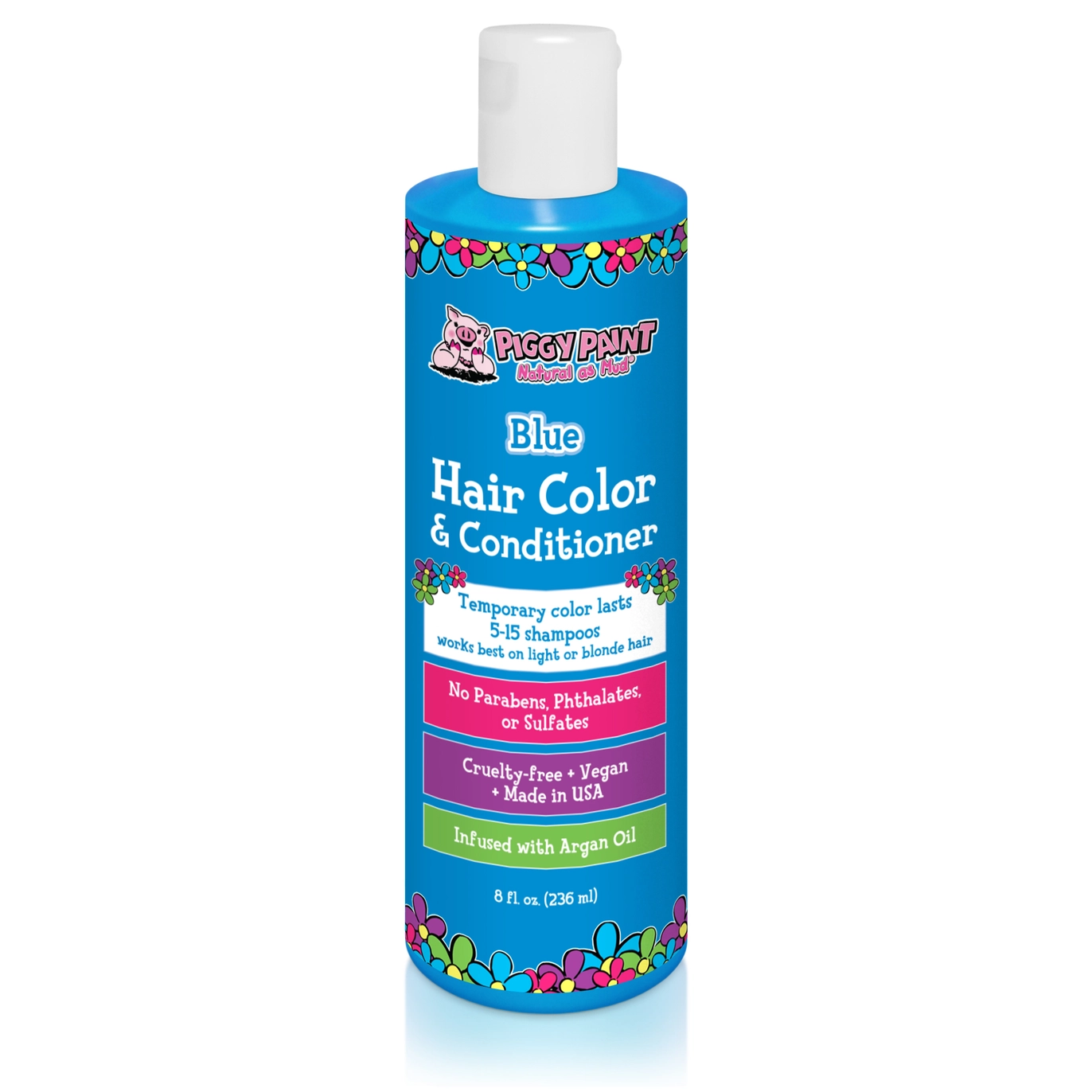 Blue Hair Color & Conditioner - Piggy Paint