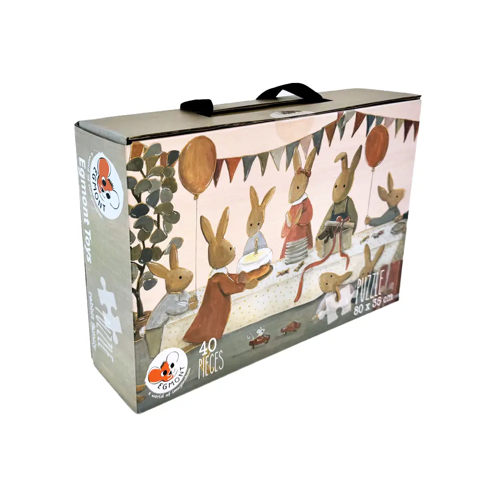 Rabbit Family Floor Puzzle - Egmont Toys