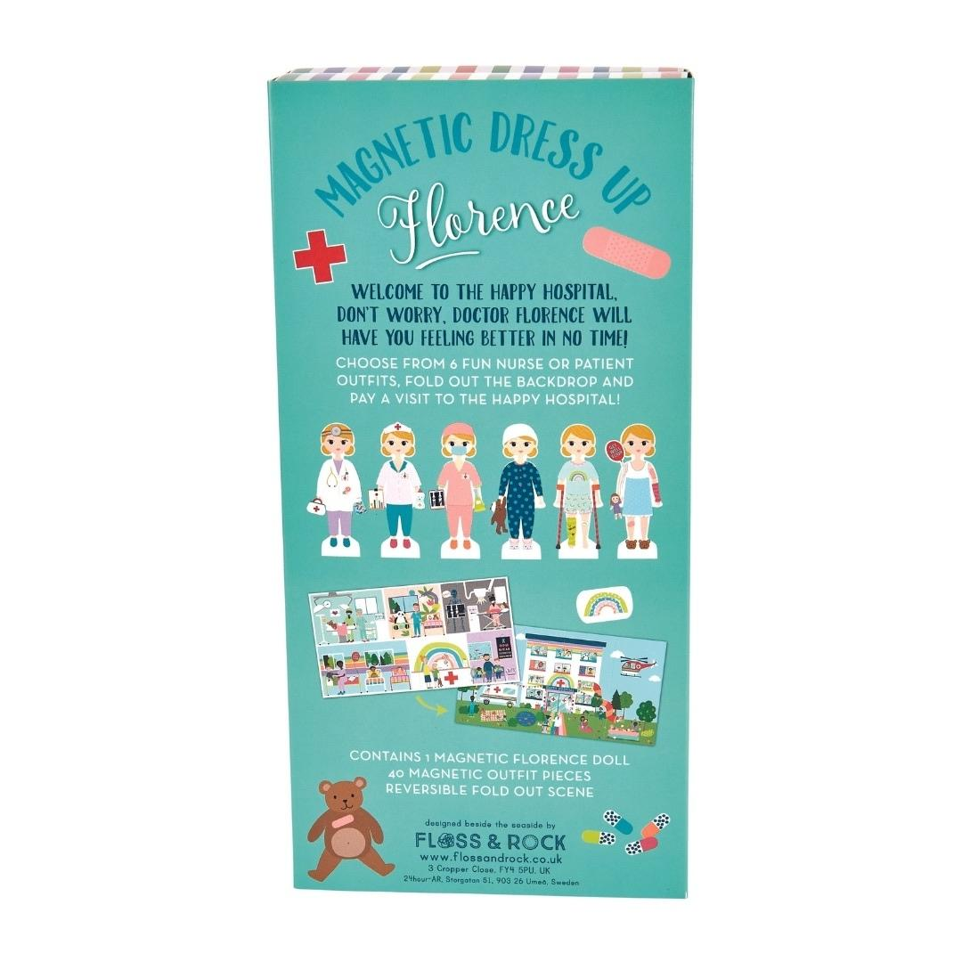 Florence Wooden Magnetic Dress Up Doll - Floss and Rock