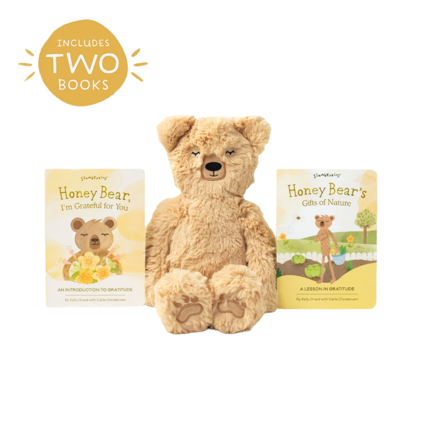 Honey Bear's Gratitude Kin Set - Slumberkins