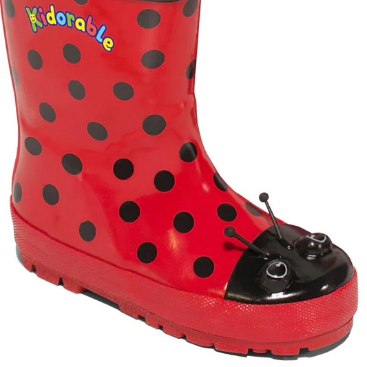 Ladybug Rain Boots - Kidorable
