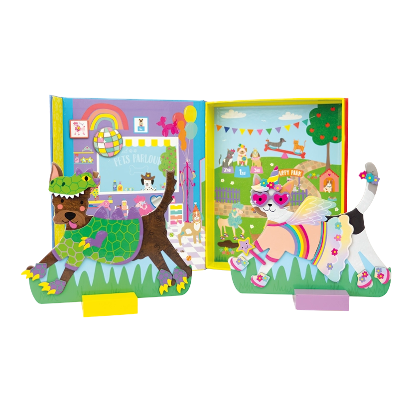 Pets Wooden Magnetic Dress Up - Floss and Rock