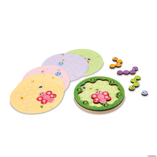 Color Clue Caterpillars Game - Peaceable Kingdom