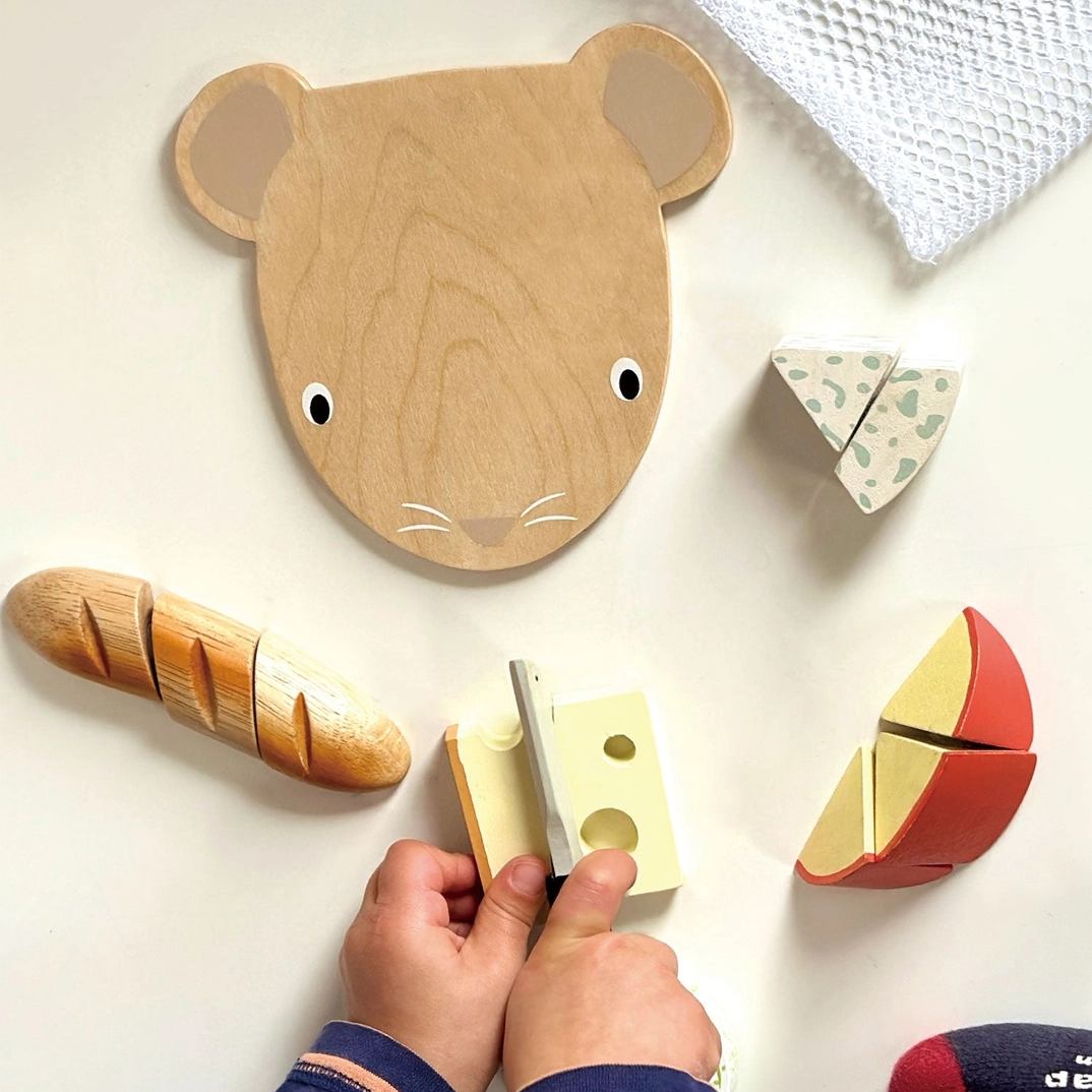 Cheese Chopping Board - Tender Leaf Toys