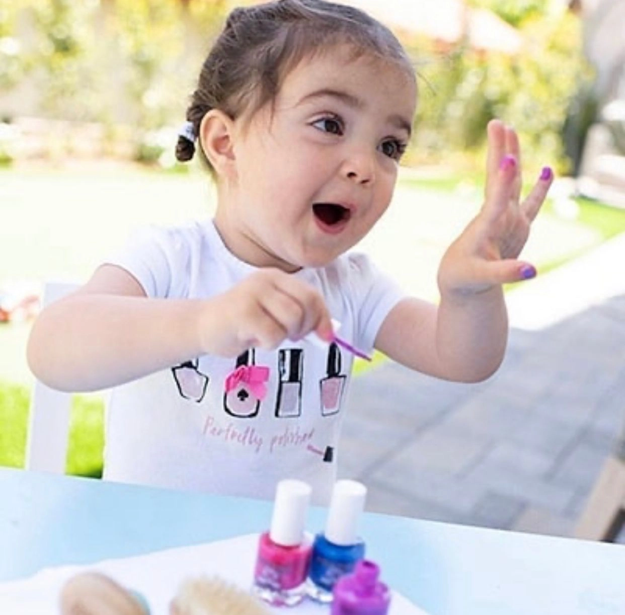 Let's Jam Bright Purple Nail Polish - Piggy Paint