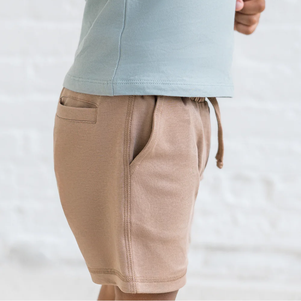 Beige Dane Shorts - Colored Organics