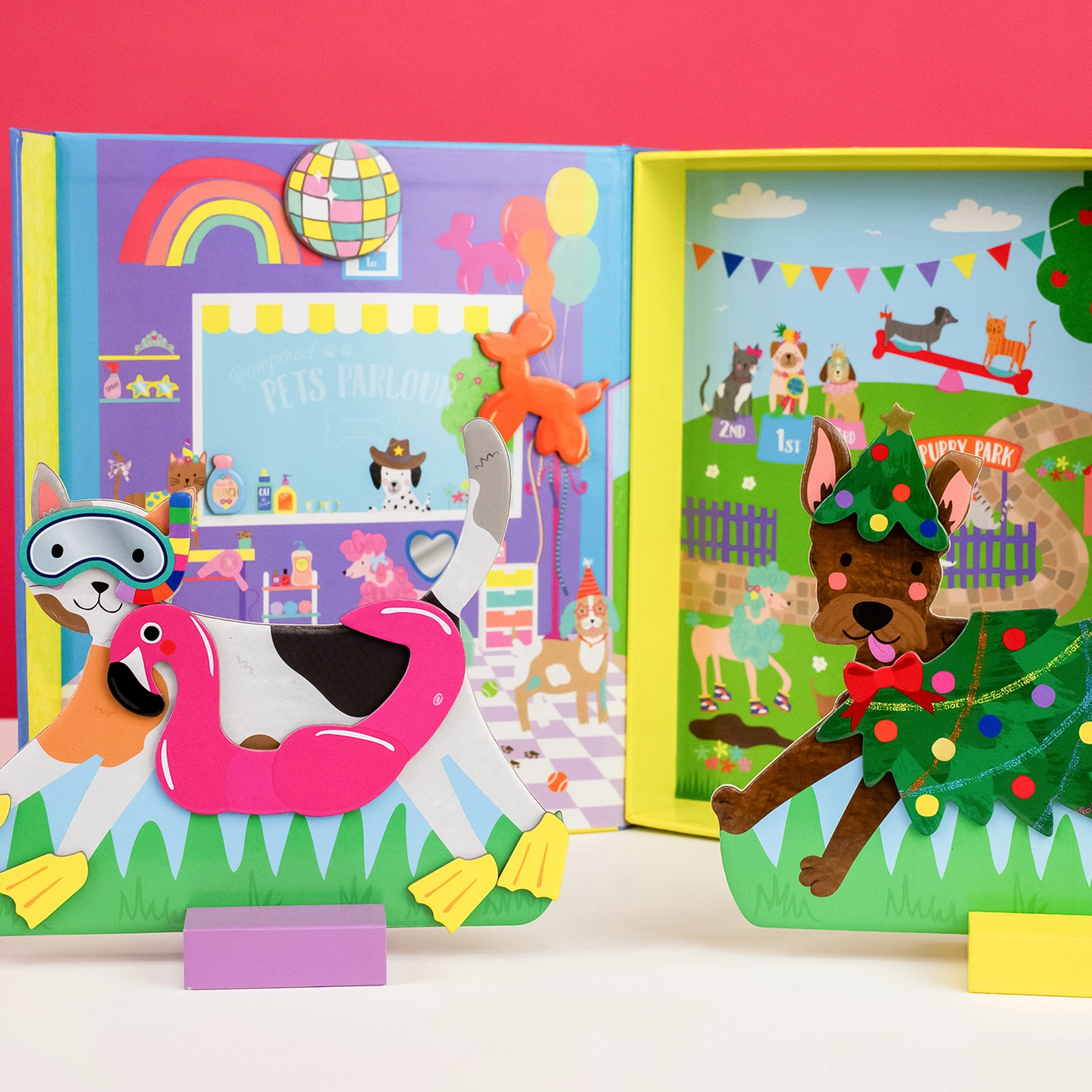 Pets Wooden Magnetic Dress Up - Floss and Rock