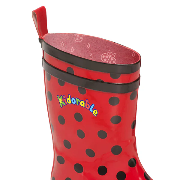 Ladybug Rain Boots - Kidorable