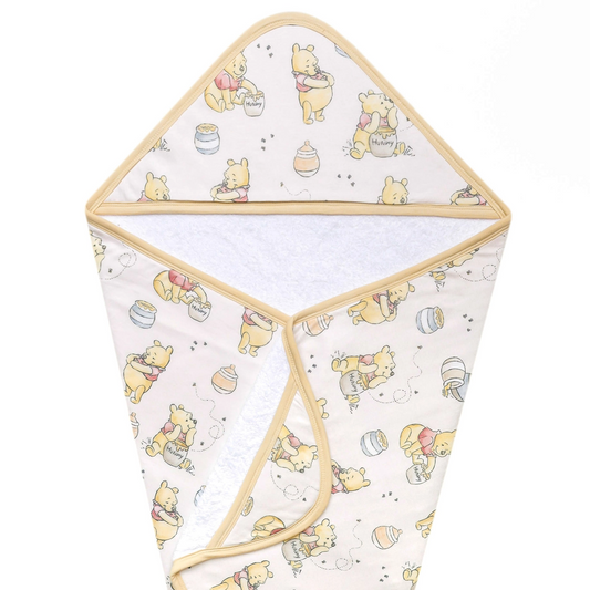Hunny Knit Hooded Towel - Copper Pearl