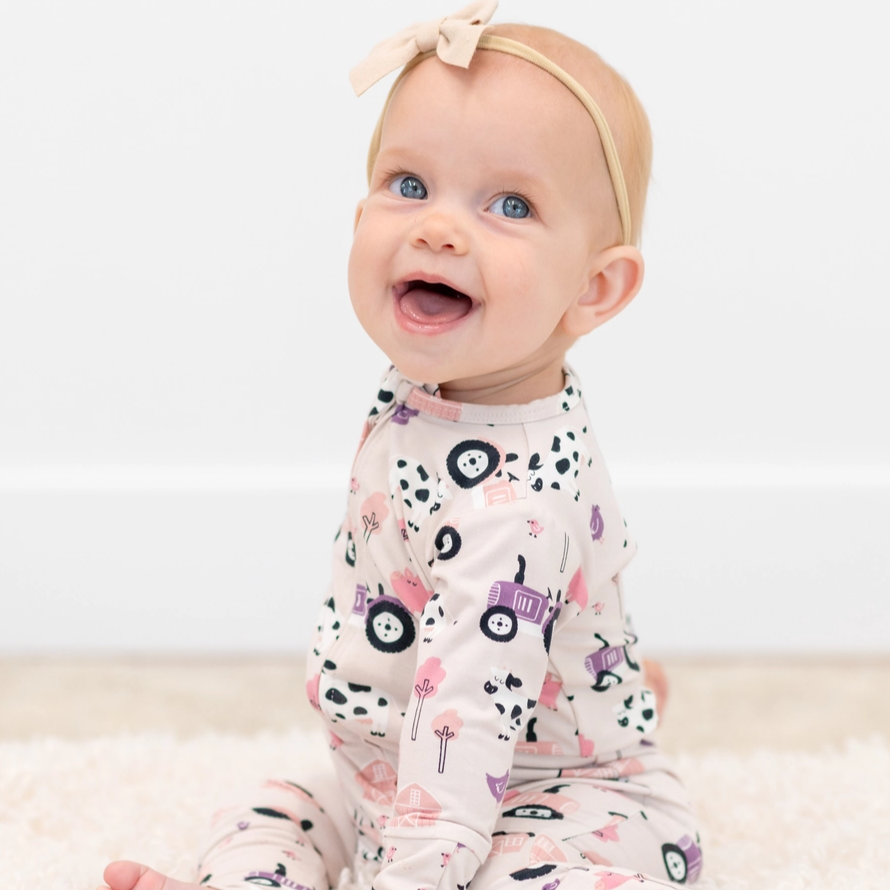 Dolly Convertible Romper - Sweet Bamboo