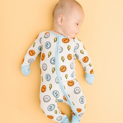 Electric Smiley Bamboo Sleeper - Little One Shop