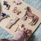 Farm Animals Chunky Wooden Puzzle - Paige Tate
