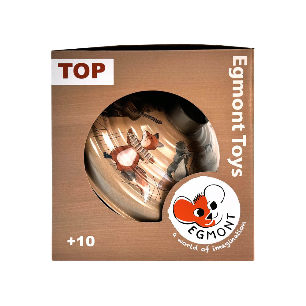 Musicians Large Spinning Top - Egmont Toys