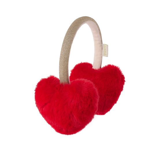 Love Heart Ear Muffs - Rockahula