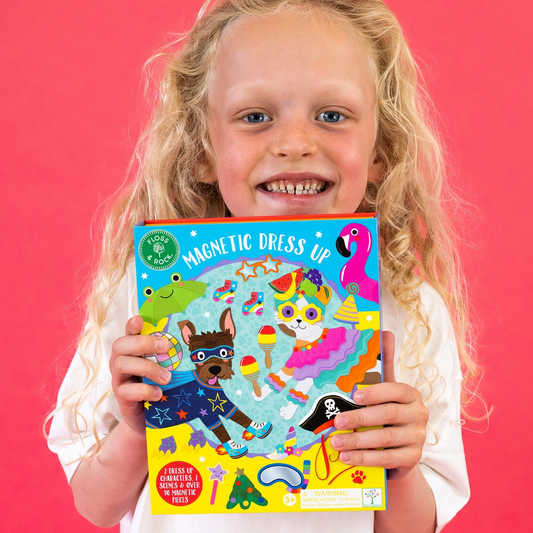 Pets Wooden Magnetic Dress Up - Floss and Rock