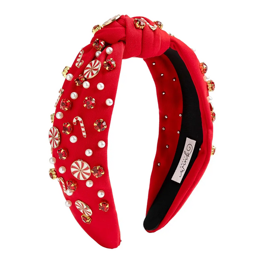 Candy Cane Swirl Headband - Sweet Wink
