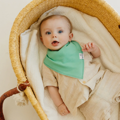 Veggie Bandana Bibs - Copper Pearl