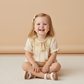 Butter Yellow Smocked Top & Short Set - Makemake Organics