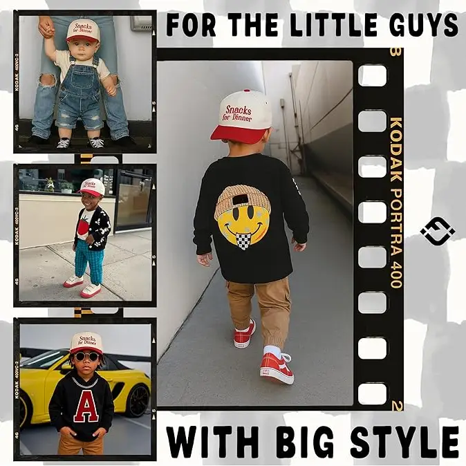 Snacks For Dinner Two Tone Vintage Cap - Funky Junque